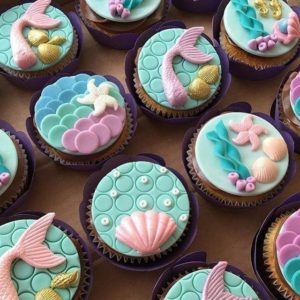 Mermaid Cupcakes - Workshop for Adults - Monday 7 June 2021 - 10am to 2pm